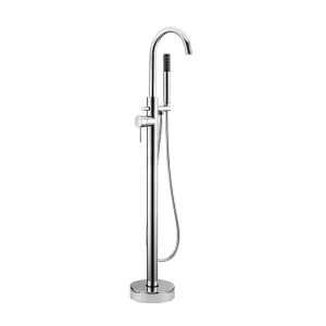 Abacus Iso Chrome Freestanding Bath Shower Mixer Tap