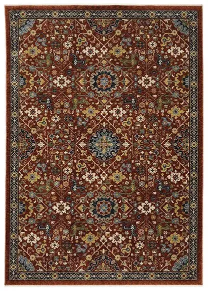 Aberdeen 6R Red Rug
