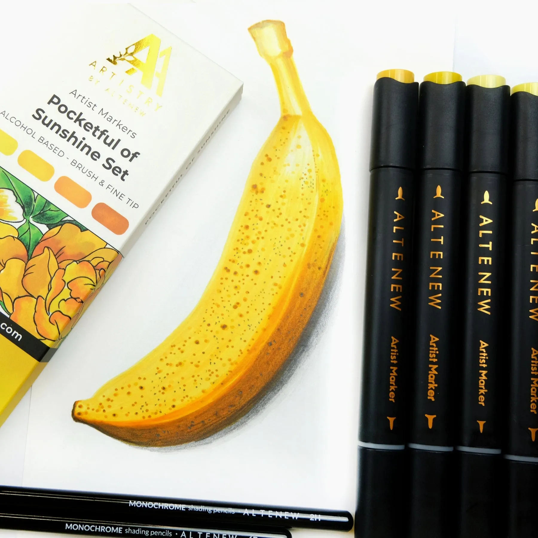 Altenew Artist Markers Pocketful of Sunshine Set