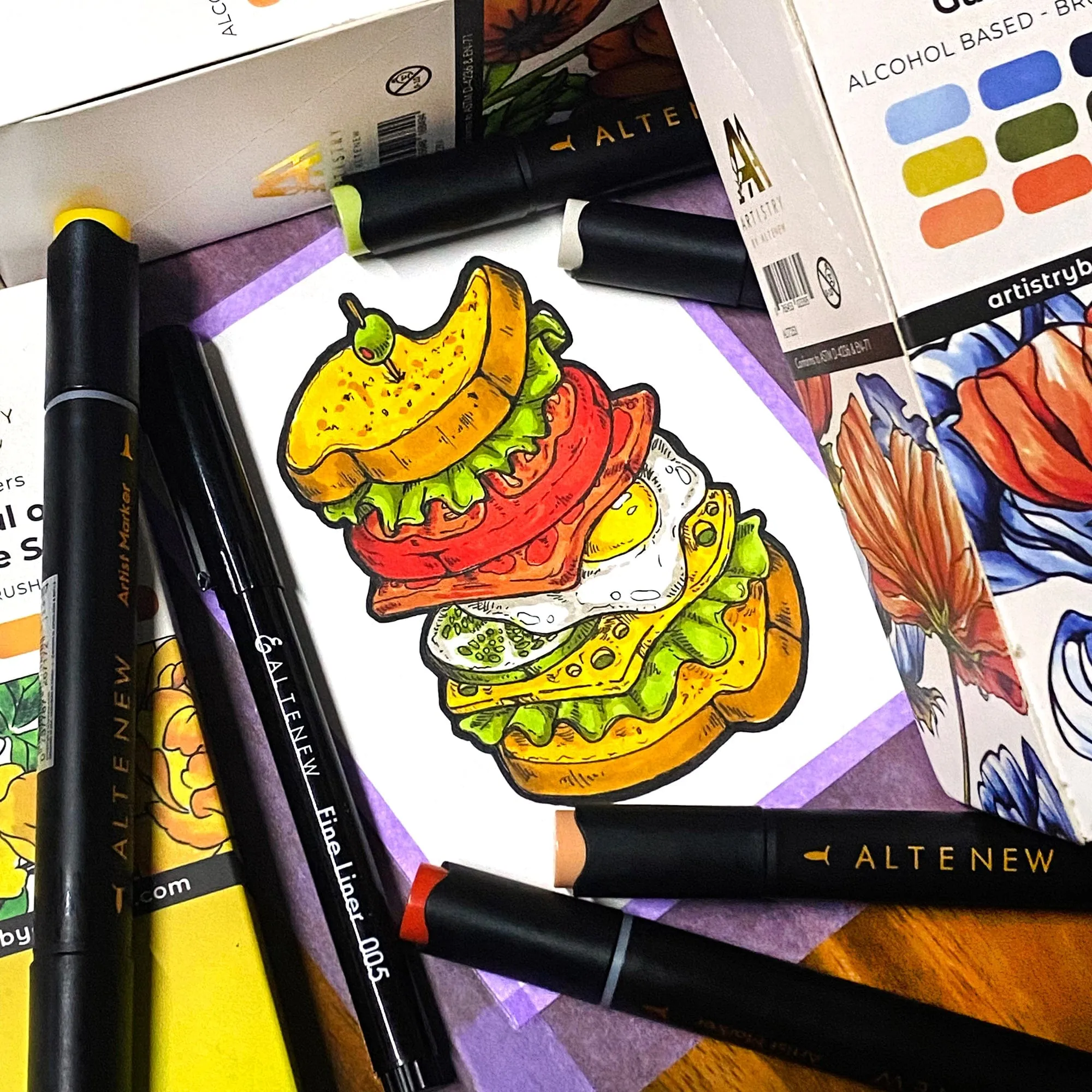 Altenew Artist Markers Pocketful of Sunshine Set