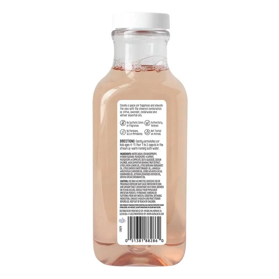 Aura Cacia Kids Uplifting Bubble Bath 13 fl oz Liquid