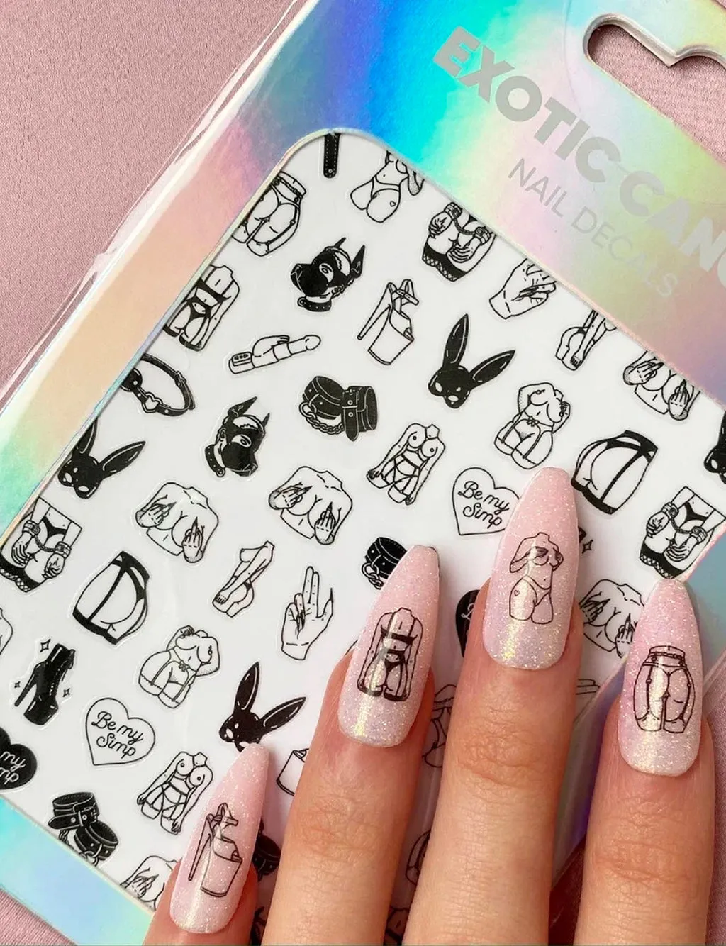 BDSM NAIL DECALS