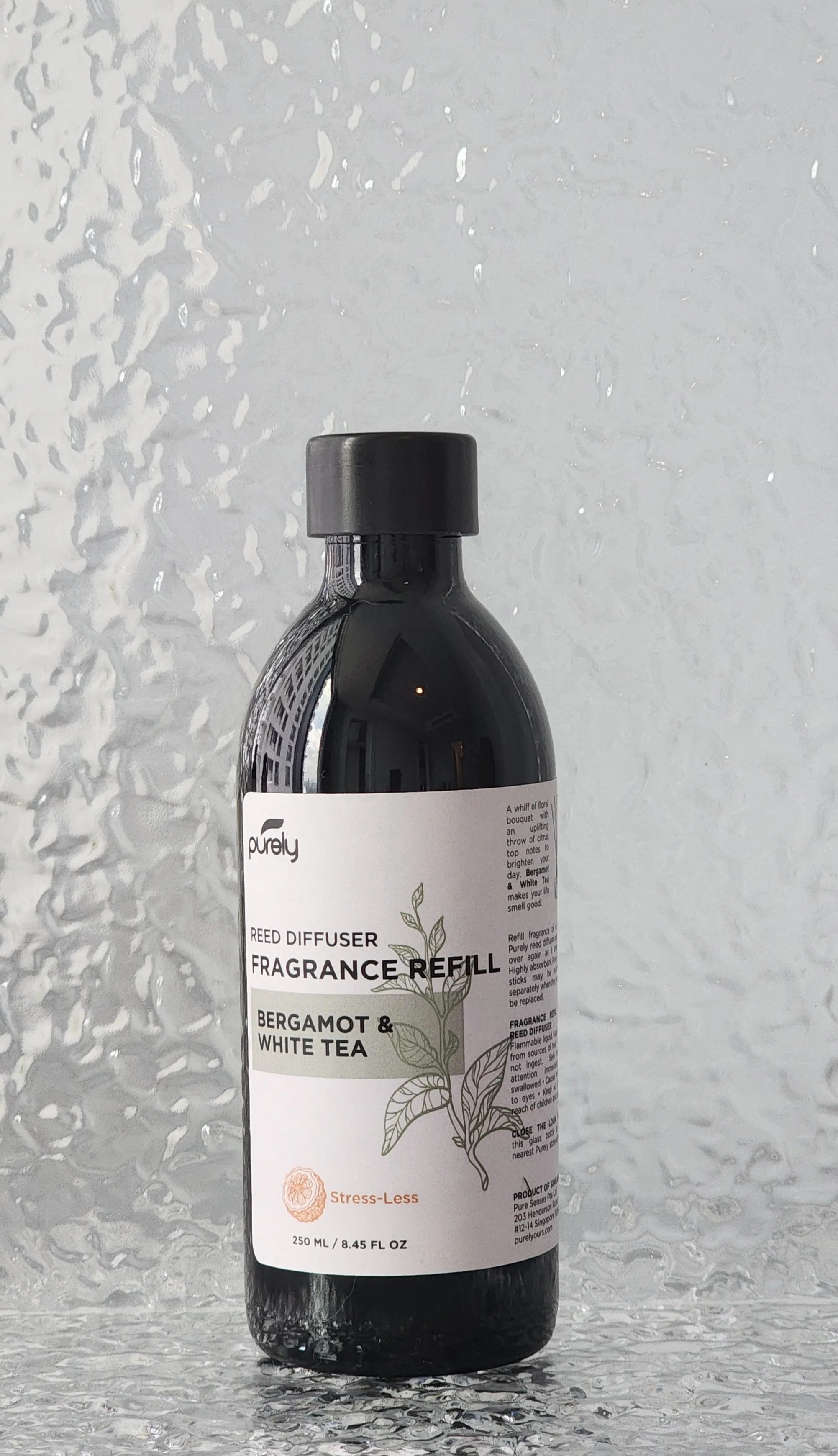 Bergamot & White Tea 250ml Reed Diffuser Refill