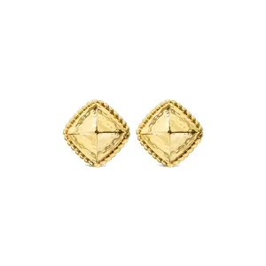 Blandine Clip Earrings- Gold