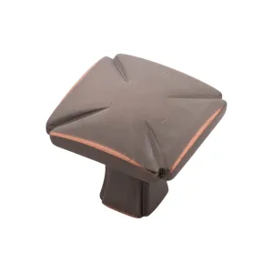 Bridges Knob, 1-3/16" SQ. - CTG4416