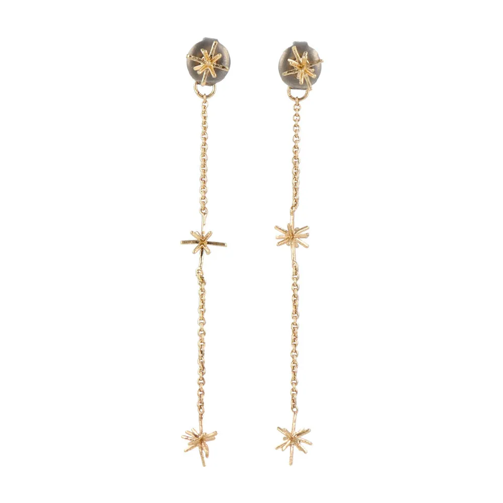 Bright Star Two-Way Station Earrings