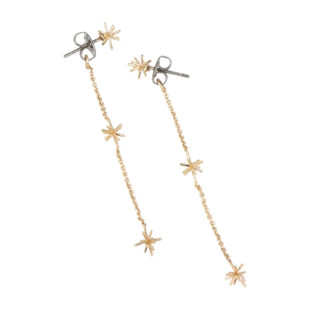 Bright Star Two-Way Station Earrings