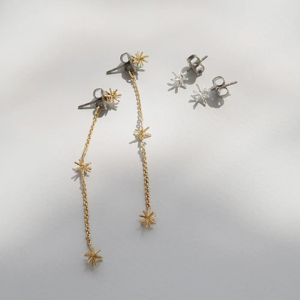 Bright Star Two-Way Station Earrings