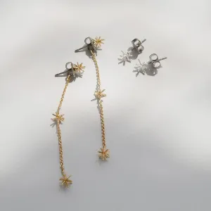 Bright Star Two-Way Station Earrings