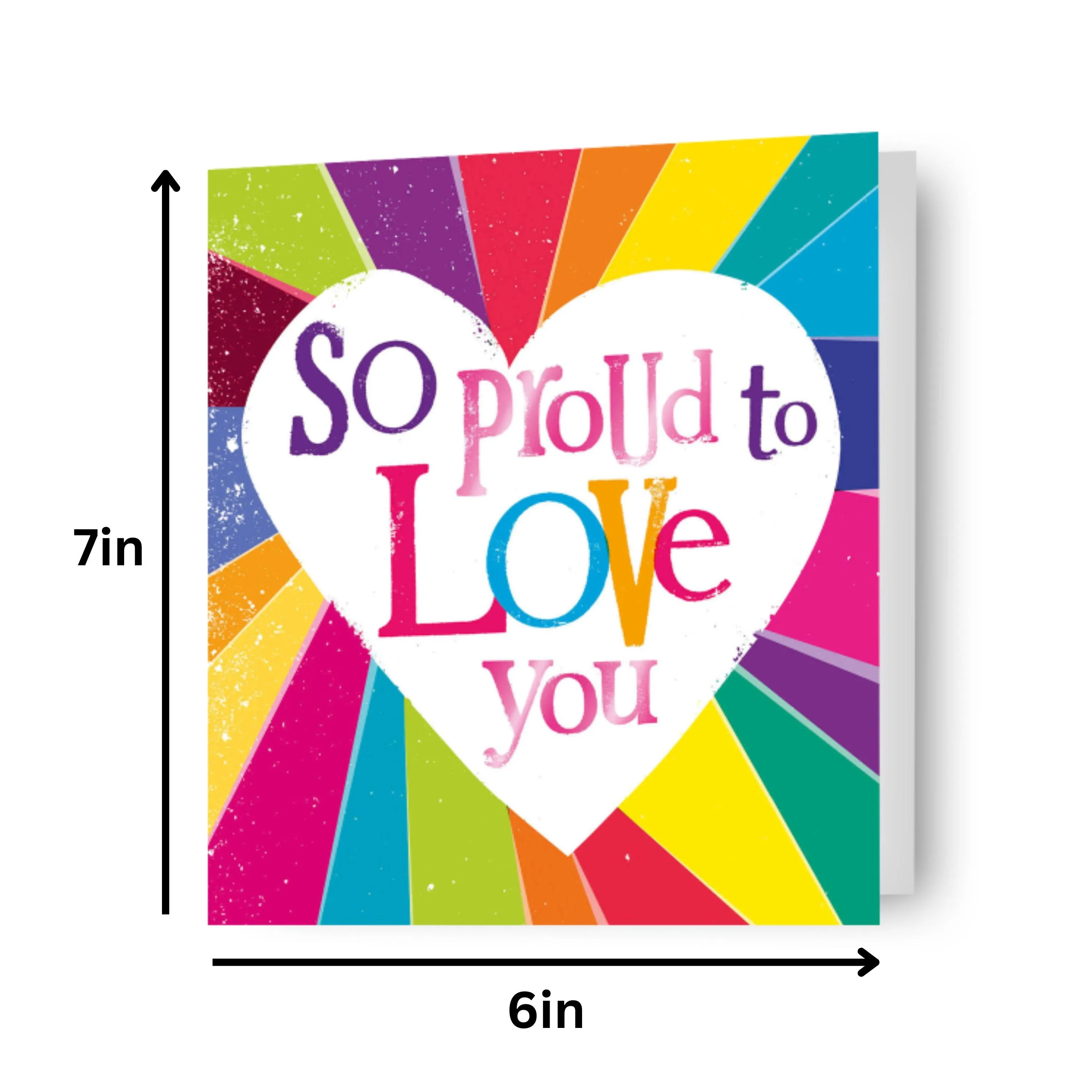 Brightside 'So Proud to Love You' Valentine's Day Card