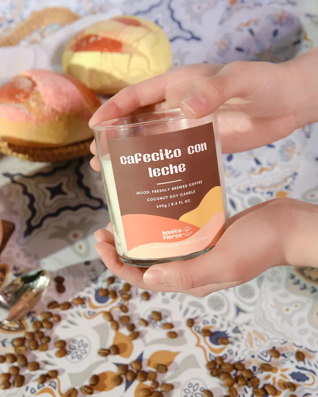 Cafecito Con Leche Candle