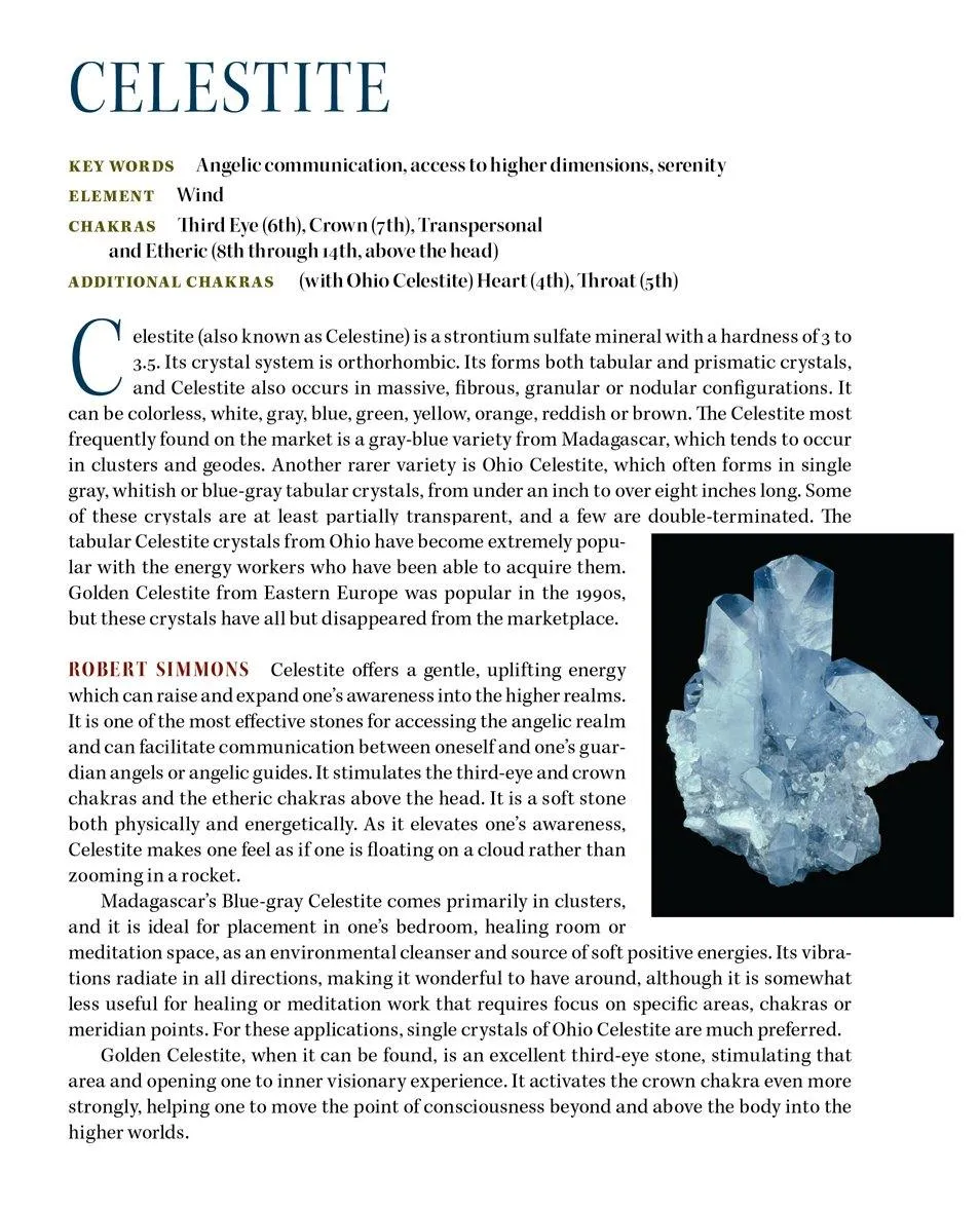 Celestite Crystal Altar Stone 'Floating on a Cloud'