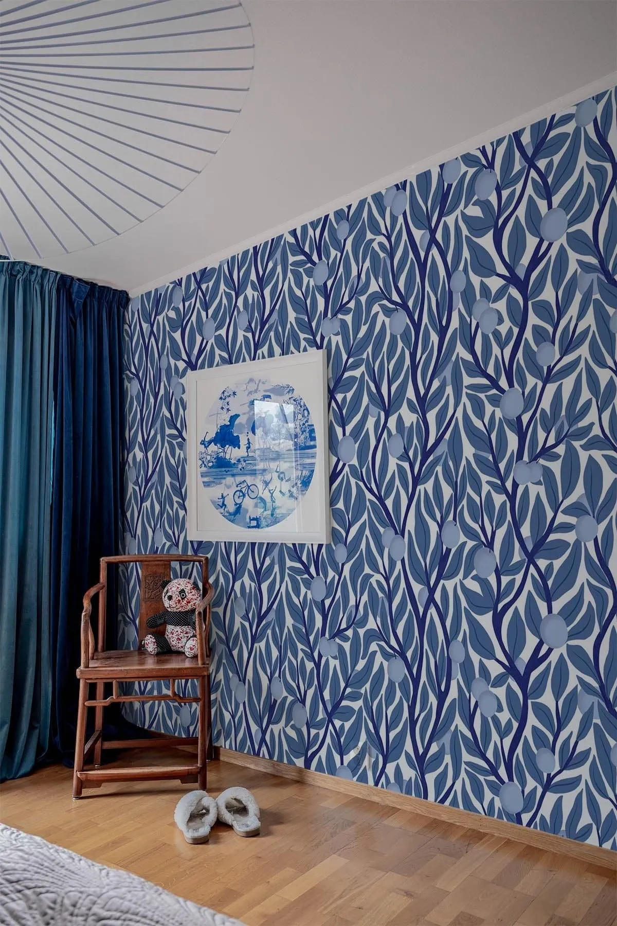 Citrus Tree Blue
