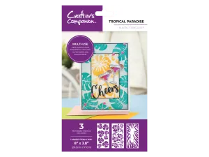 Crafter's Companion Stencils - Tropical Paradise
