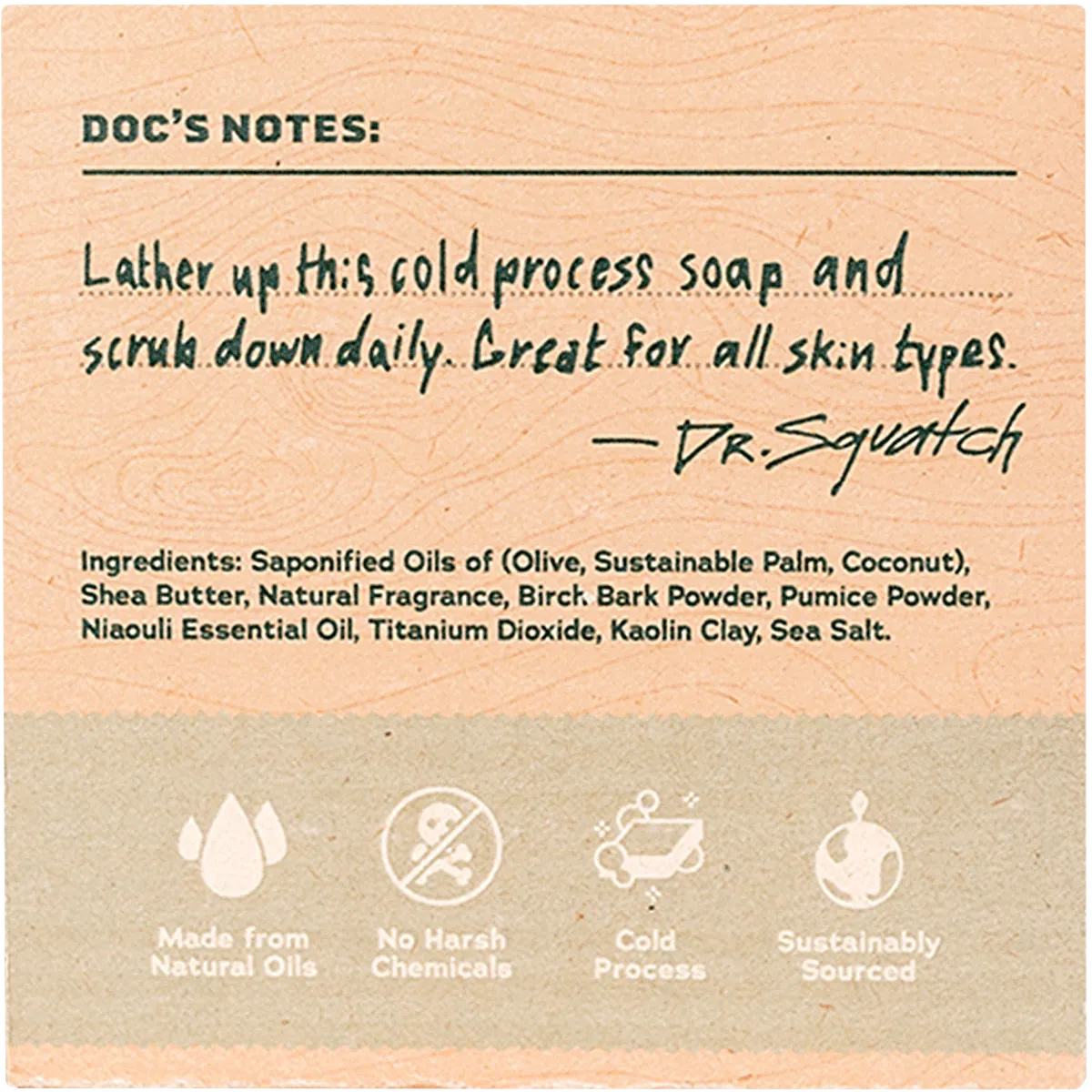 Dr. Squatch Soap- Birchwood Breeze