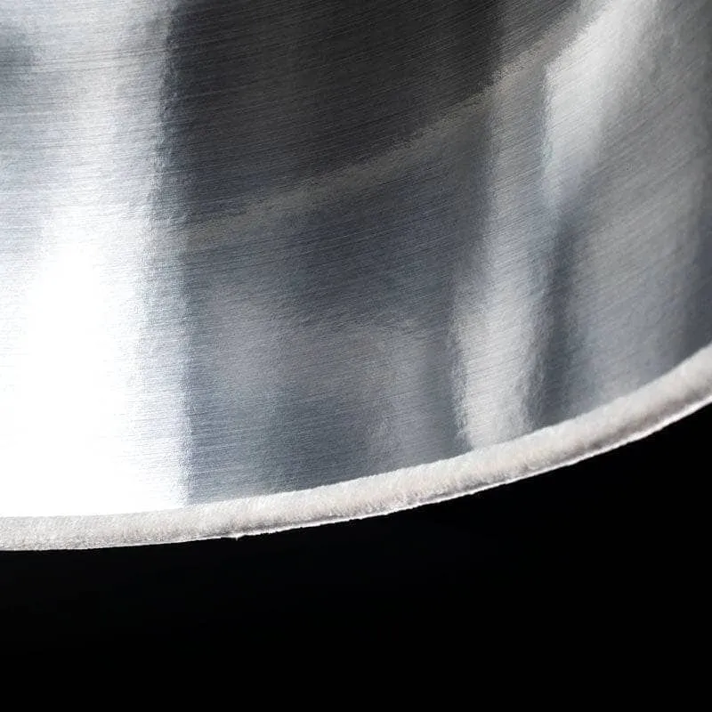 Forli Light Grey Velvet Light Shade - 28cm