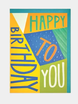 Happy Birthday to you
