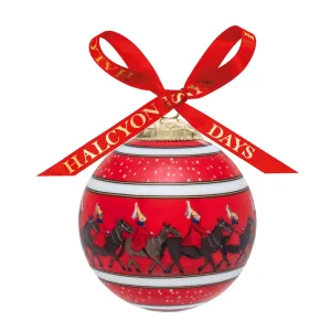 Life Guards in the Snow Red 3" Bauble