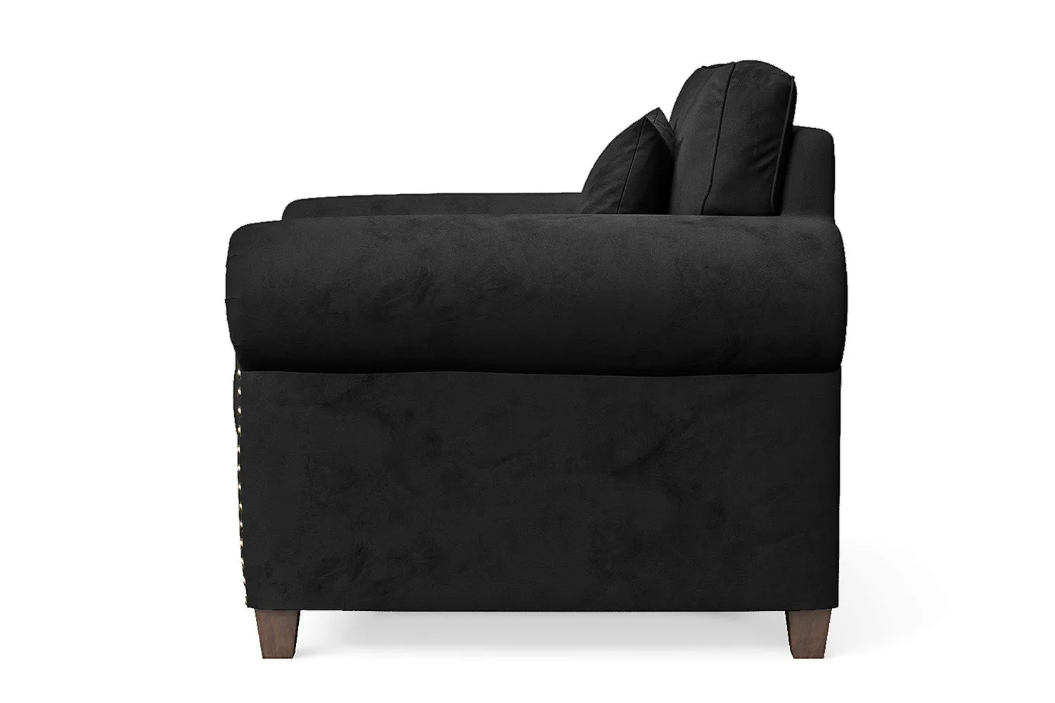 Marano Armchair Black Velvet