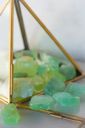 Natural Green Calcite