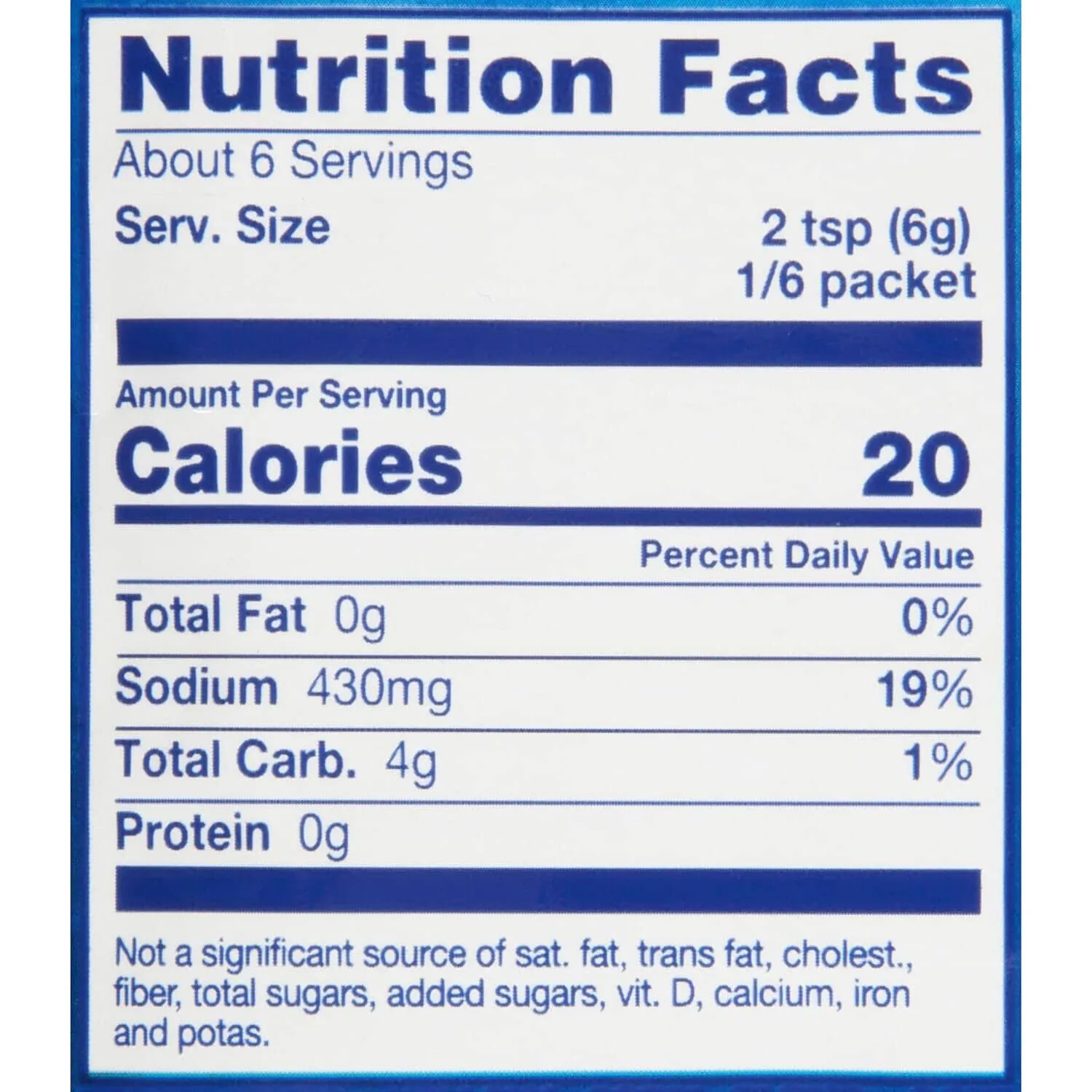 Ortega Taco Seasoning Packets