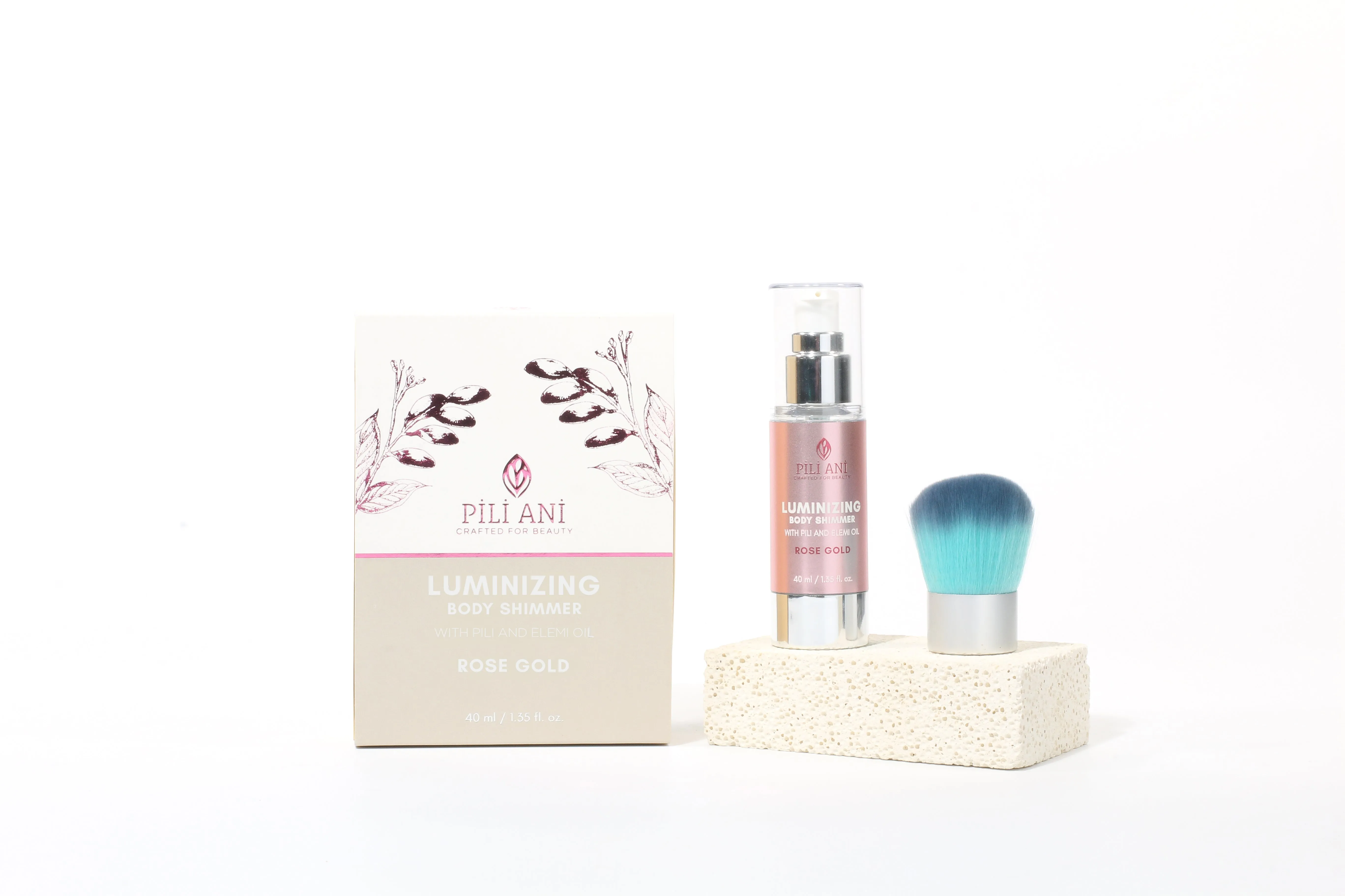 Pili Ani Luminizing Body Shimmer Rose Gold