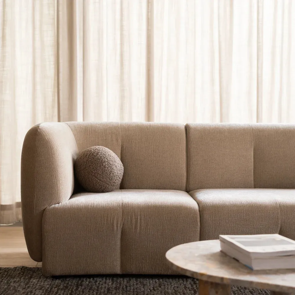 Plum 3 Seater Sofa - City Grey