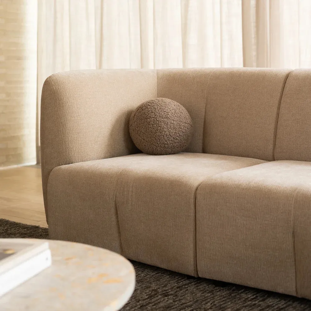 Plum 3 Seater Sofa - City Grey