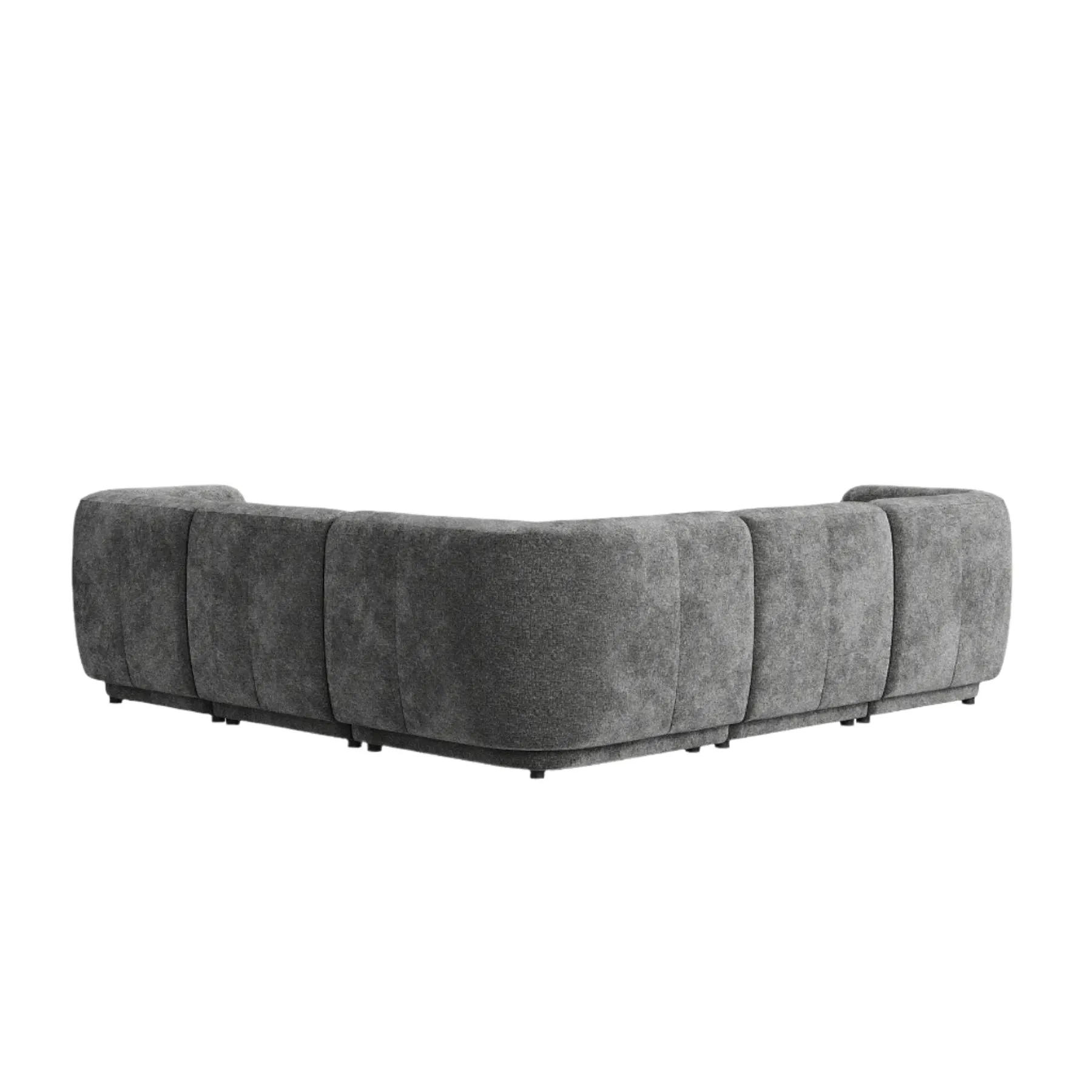 Plum Corner Sofa - City Grey