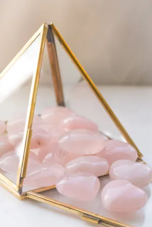 Rose Quartz Heart