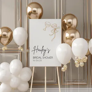 Sophisticated Bridal Shower Sign