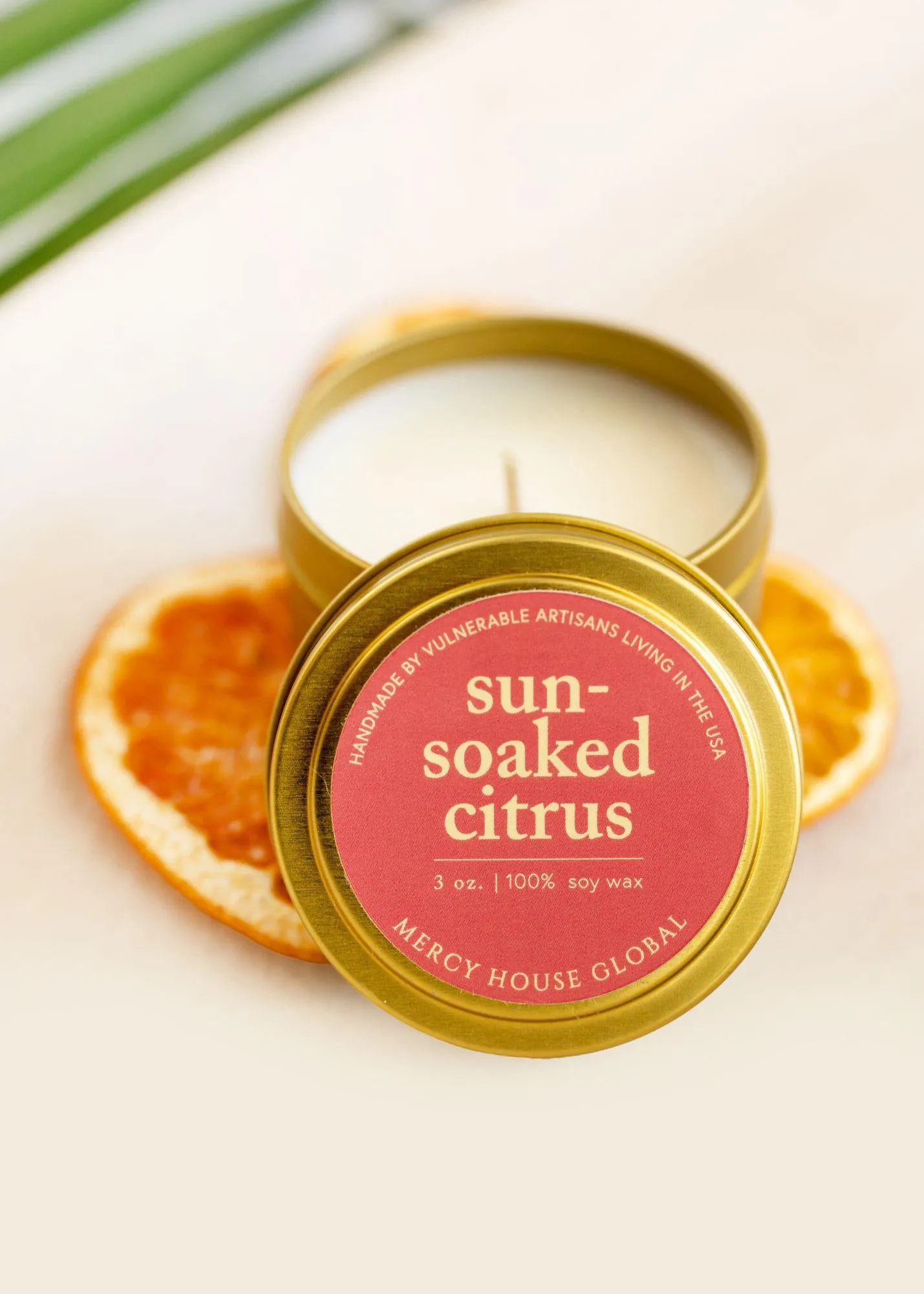 Sun-Soaked Citrus Candle | 3 oz Tin