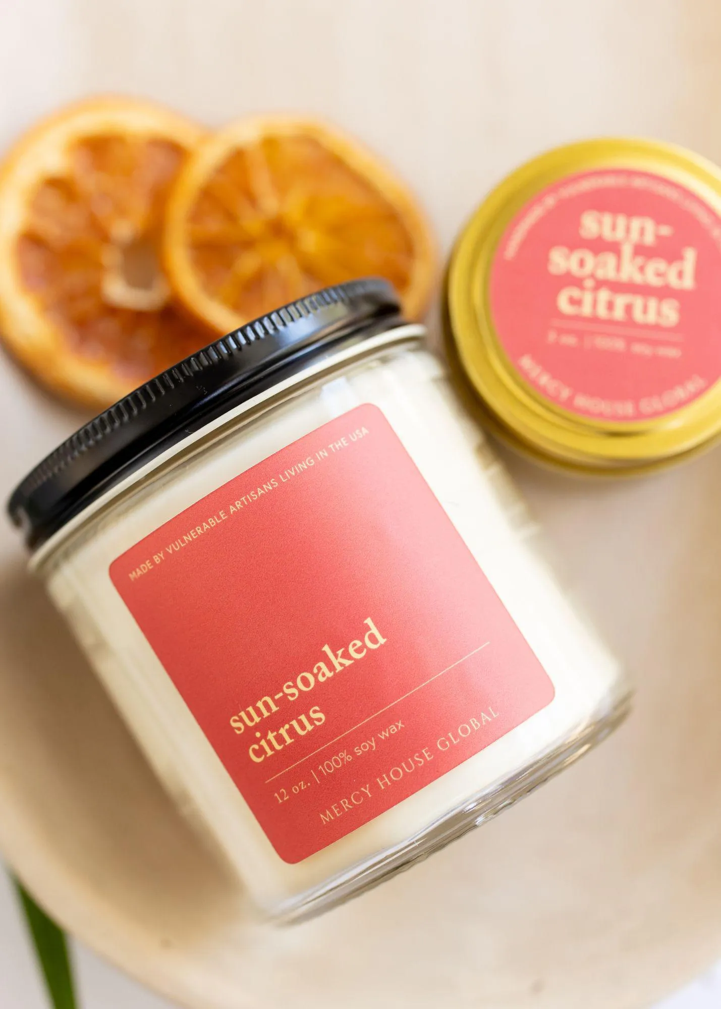 Sun-Soaked Citrus Candle | 3 oz Tin