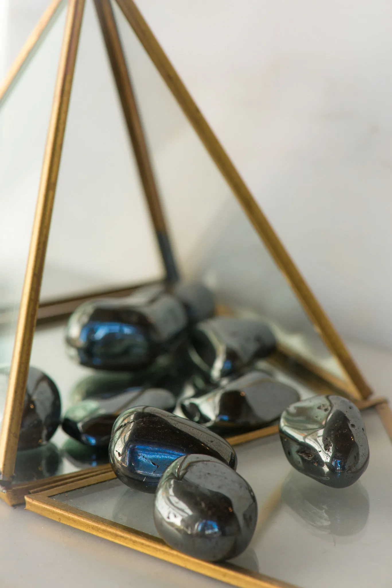Tumbled Hematite