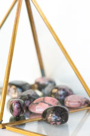Tumbled Rhodonite