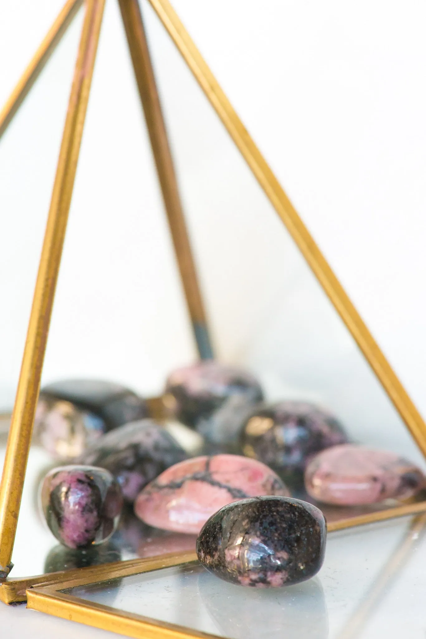 Tumbled Rhodonite
