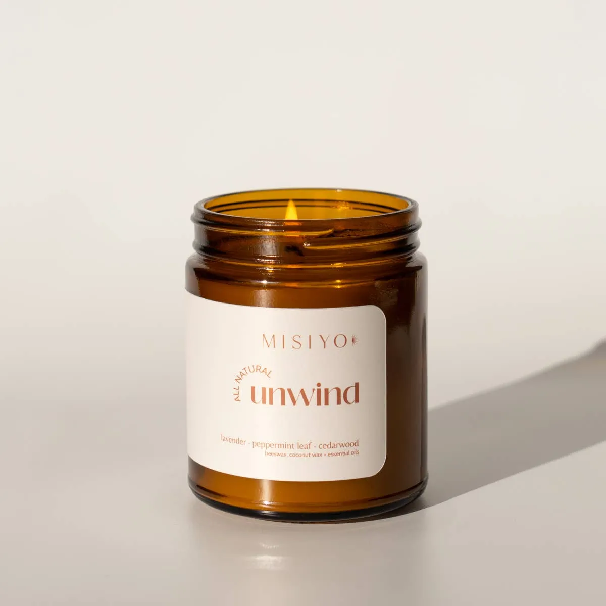 Unwind | natural beeswax blend candle jar