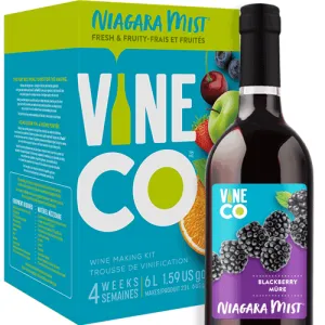 VineCo - Niagara Mist Blackberry - Wine Making Kit