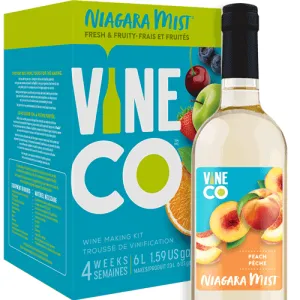 VineCo - Niagara Mist Peach - Wine Making Kit