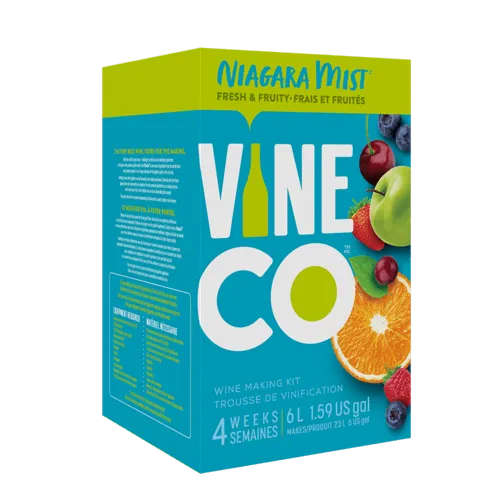 VineCo - Niagara Mist Peach - Wine Making Kit