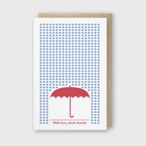 With Love From Seattle Greeting Card